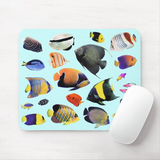 熱帯の海 水魚の マ ウ ス パ ッ ド02 MUISMAT (Met muis)