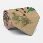 牡 丹, 其 Peony, Kiitsu, Japan Art Stropdas (Opgerold)