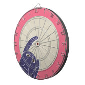 猫とダーツ 下から DARTBORD (Voorkant Rechts)