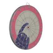 猫とダーツ 下から DARTBORD (Voorkant Links)