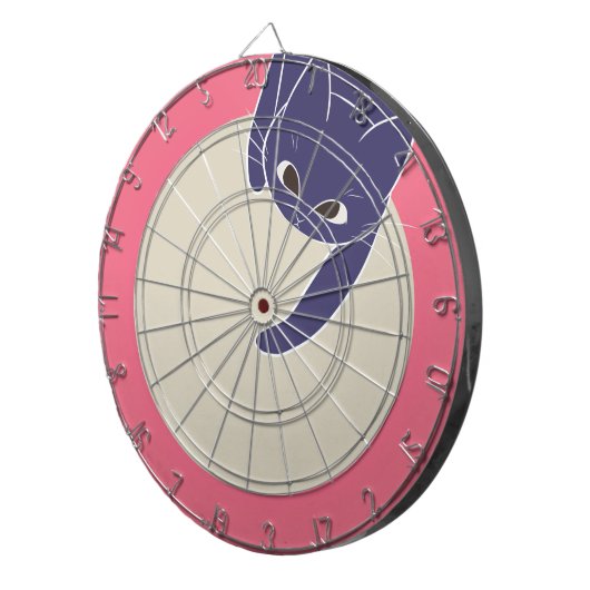 猫とダーツ DARTBORD (Voorkant Rechts)