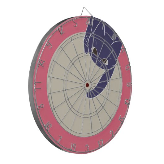 猫とダーツ DARTBORD (Voorkant Links)