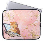猫のラップトップケース LAPTOP SLEEVE (Voorkant)