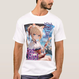猫耳娘が温泉に来た！ T-SHIRT