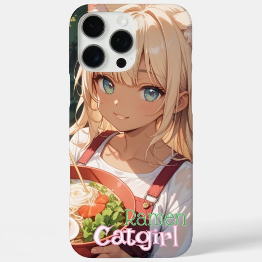 猫耳娘とラーメン Case-Mate iPhone CASE (Achterkant)