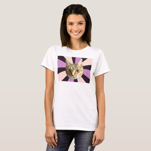 猫 ( ねこ )　Tシャツ T-SHIRT (Voorkant volledig)