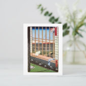 猫 富 山, 広 重 Cat en de berg Fuji, Hiroshige Briefkaart (Staand voorkant)