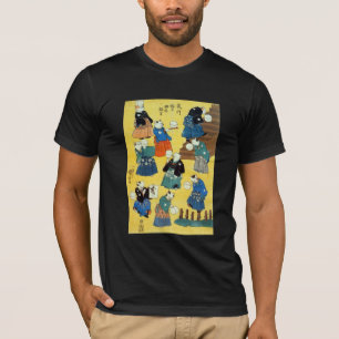 猫 曲 師, 国 芳 Acrobaat van de Katten, Kuniyoshi, Ukiy T-shirt