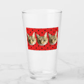 猫　cat glas (Voorkant)