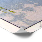 猿 澤 池, Sarusawa Pond, Hiroshi Yoshida, Woodcut Poster (Hoek)