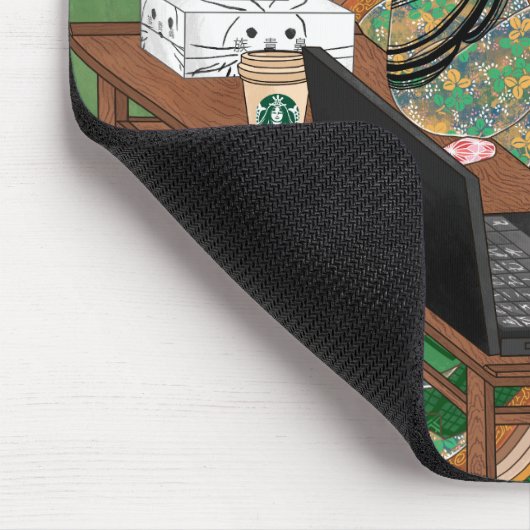 現代アレンジ紫式部マウスパッド MUISMAT (Hoek)