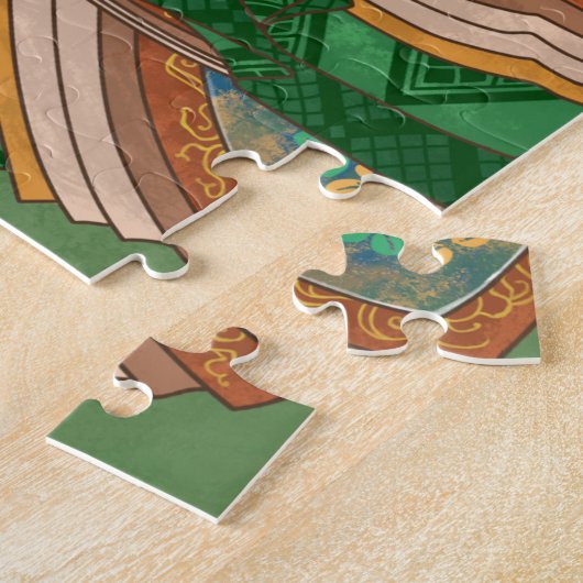 現代SNSを楽しむ紫式部 LEGPUZZEL (Zijkant)