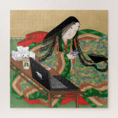 現代SNSを楽しむ紫式部 LEGPUZZEL (Verticaal)