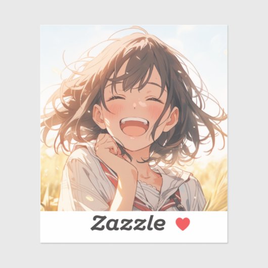 田舎娘アイコン/Country Girl icon Seal | 東京娘 GenerartiveAI Sticker (Vel)