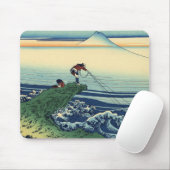 甲 石 沢, 北 Uitzicht Mt. Fuji uit Kajikazawa, Hokusai Muismat (Met muis)