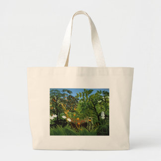 異国風景 原始林の猿 GROTE TOTE BAG
