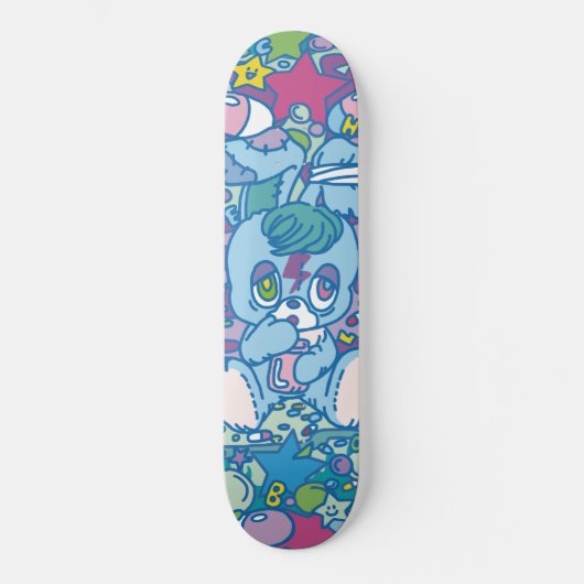 病み月のうさぎ スケートボード【デッキ】 PERSOONLIJK SKATEBOARD (Voorkant)