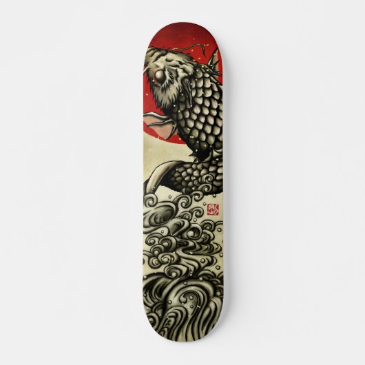 登竜門 - TOURYUMON - PERSOONLIJK SKATEBOARD (Voorkant)
