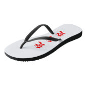 "發發發" Slippers Teenslippers (Schuin)