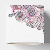 白い三角形のある算数曼荼羅 BEDANKDOOSJES (Bovenkant)