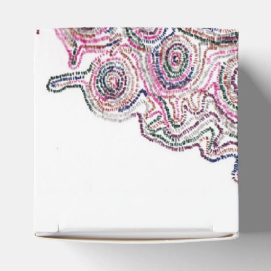 白い三角形のある算数曼荼羅 BEDANKDOOSJES (Bovenkant)