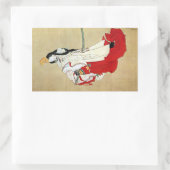 白 拍 子, 北 Shirabyōshi Dancer, Hokusai, Ukiyo-e Rechthoekige Sticker (Tas)
