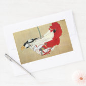 白 拍 子, 北 Shirabyōshi Dancer, Hokusai, Ukiyo-e Rechthoekige Sticker (Envelop)