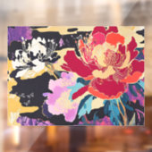 百花繚乱 Reimagined Raamsticker (Vel 2)