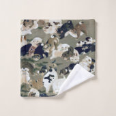 百 犬 図, 伊 藤 冲 Hundred Dogs, Itō Jakuchu Bad Handdoek (Wasdoekje)