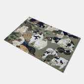 百 犬 図, 伊 藤 冲 Hundred Dogs, Itō Jakuchu Deurmat (Schuin)