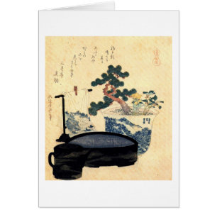 盆 栽, 北 Bonsai, Hokusai, Ukiyo-e
