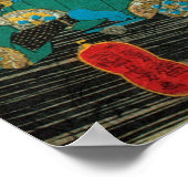 相 の 内, 国 Skeleton gemanipuleerd door Witch, Kuniyo Poster (Hoek)