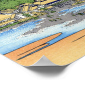 相 州 の 島, 北 斎 POSTER (Hoek)