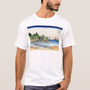 相 江 島, 北 Uitzicht Mt. Fuji uit Enoshima, Hokusai T-shirt