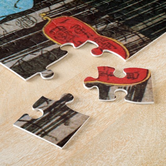 相 馬 内 裏, 国 Skeleton Manipulated by Witch, Kuniyosh Legpuzzel (Zijkant)