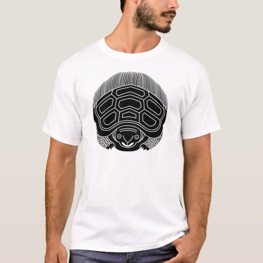 真向い亀 T-SHIRT (Voorkant)