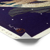 真 鴨, Mallard Ducks, Hasui Kawase, Woodcut Poster (Hoek)