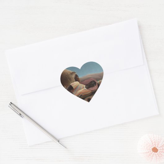 眠るジプシー女 HART STICKER (Envelop)