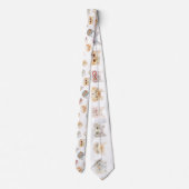 眼 猫 (kat met bril/gato com óculos) stropdas (Achterkant)