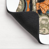 着 物 猫, 芳 Kimono Cat, Yoshifuji, Ukiyoe Muismat (Hoek)