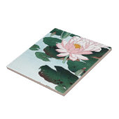 睡 蓮, 古 Water Lily, Koson, Ukiyo-e Tegeltje (Zijkant)