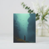 祈りの峡谷 BRIEFKAART (Staand voorkant)