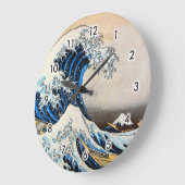 神奈川沖浪裏, 北斎 Grote Golf, Hokusai, ukiyo-E Grote Klok (Hoek)