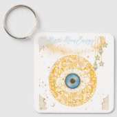 神秘的な月キーホルダー SLEUTELHANGER (Voorkant)