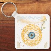 神秘的な月キーホルダー SLEUTELHANGER (Voorkant)