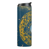 神秘的な月タンブラー THERMOSBEKER (Gedraaid links)