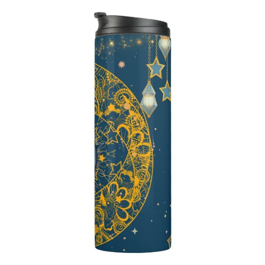 神秘的な月タンブラー THERMOSBEKER (Geroteerd rechts)