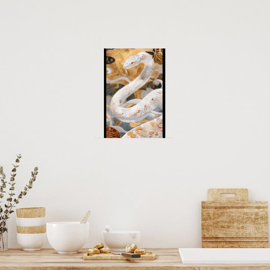 神聖なる白蛇／The Sacred White Snake Poster (Keuken)