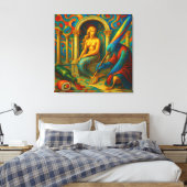 『神話を記録せよ』 CANVAS AFDRUK (Insitu (Slaapkamer))