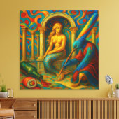 『神話を記録せよ』 CANVAS AFDRUK (Insitu (Woonkamer))